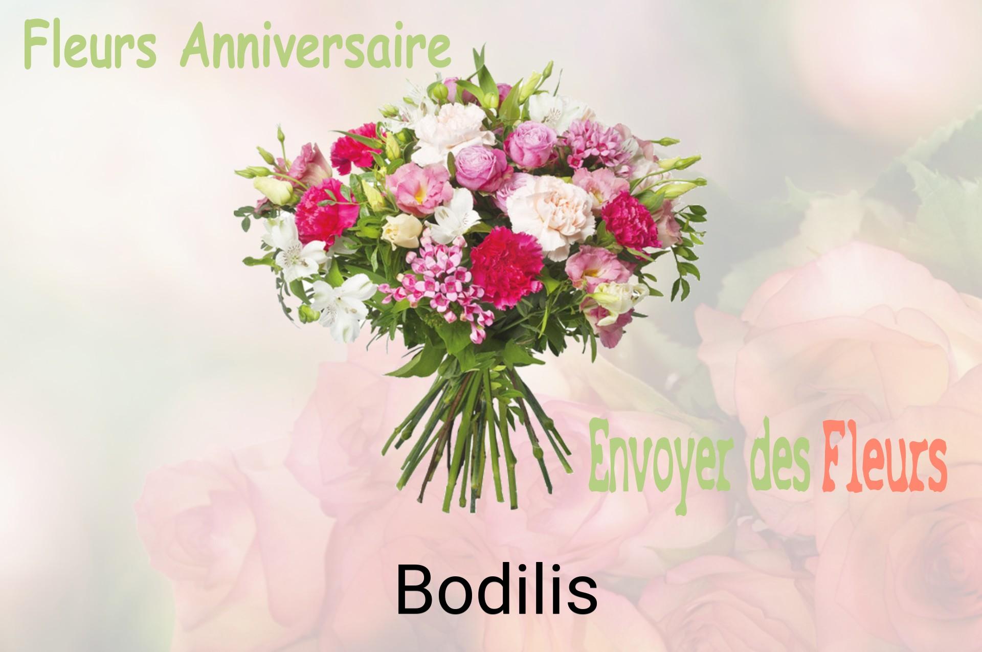 Bouquet de fleurs d’anniversaire livré à Bodilis